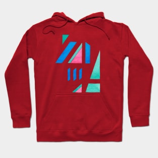 Modern abstract watercolor Hoodie